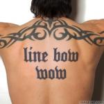 line bow wow